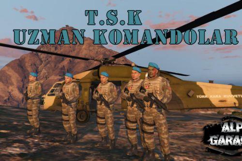 Uzman-Komando (Mavi Bereliler) Turkish Command Soldier